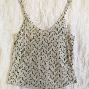 Arrow Pattern Tank Top